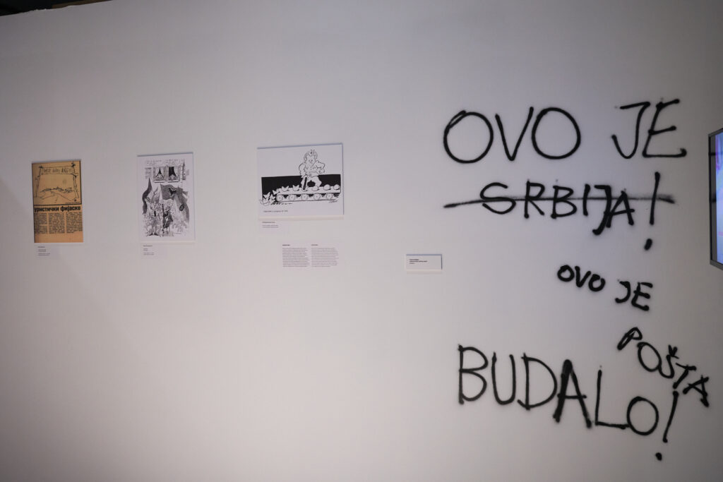 Graffiti in Sarajevo